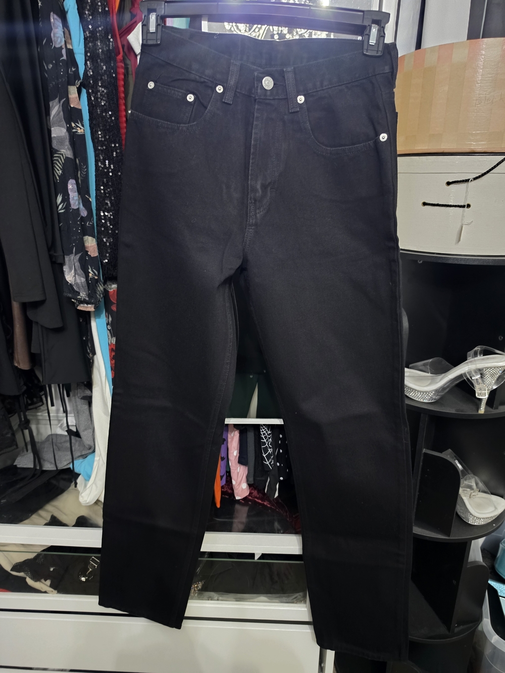 Jordache Black Relaxed Fit Men’s Jeans